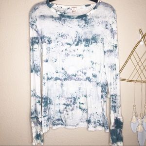 Sundance | Tie Dye Button Cuff Thermal